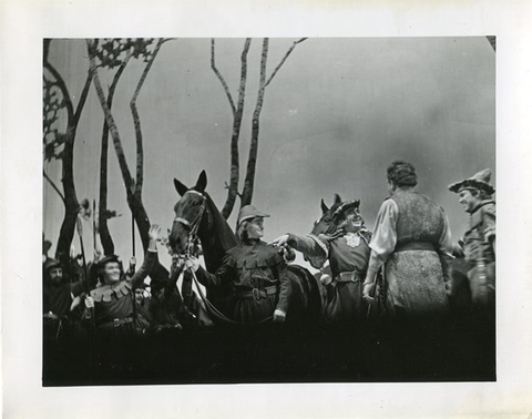 Tannhäuser, Richard Wagner. San Francisco Opera, 1941. Photographer: Lawrence B. Morton/San Francisco Opera.