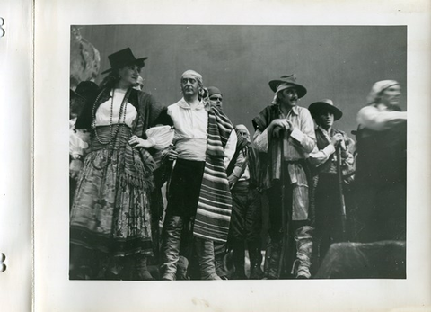 Carmen, Georges Bizet. San Francisco Opera, 1941. Photographer: Lawrence B. Morton/San Francisco Opera.