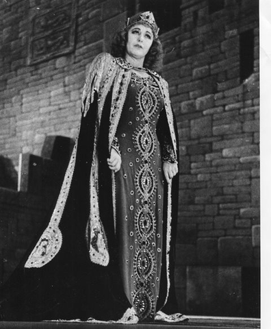 L'Amore dei Tre Re, Italo Montemezzi. San Francisco Opera, 1941. Photographer: Lawrence B. Morton/San Francisco Opera.