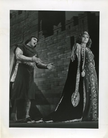 L'Amore dei Tre Re, Italo Montemezzi. San Francisco Opera, 1941. Photographer: Lawrence B. Morton/San Francisco Opera.