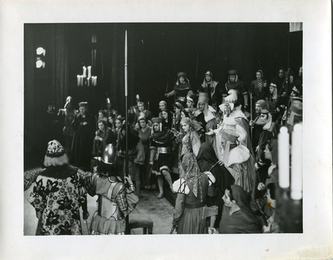 Simon Boccanegra, Guiseppe Verdi. San Francisco Opera, 1941. Photographer: Lawrence B. Morton/San Francisco Opera.