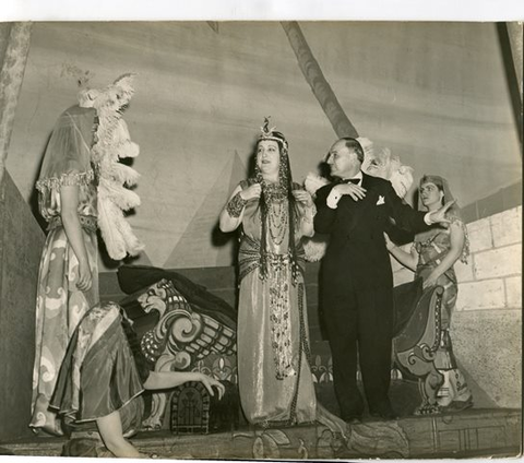 Aida, Giuseppe Verdi. San Francisco Opera, 1942. Photographer: Lawrence B. Morton/San Francisco Opera.