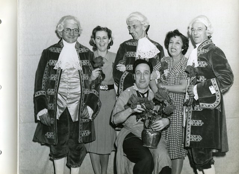 La Fille du Régiment, Gaetano Donizetti. San Francisco Opera, 1942. Photographer: Lawrence B. Morton/San Francisco Opera.