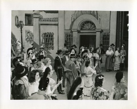 Carmen, Georges Bizet. San Francisco Opera, 1942. Photographer: Lawrence B. Morton/San Francisco Opera.