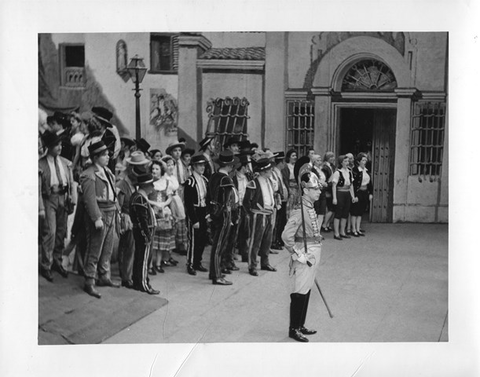 Carmen, Georges Bizet. San Francisco Opera, 1942. Photographer: Lawrence B. Morton/San Francisco Opera.