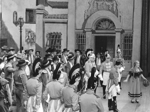 Carmen, Georges Bizet. San Francisco Opera, 1942. Photographer: Lawrence B. Morton/San Francisco Opera.