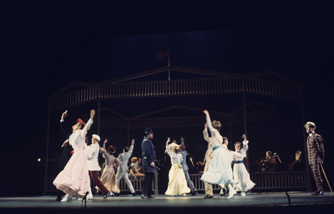 Ensemble, Meeting Mr. Ives, Charles E. Ives. San Francisco Opera/SPOT, 1976-77. Photographer: Greg Peterson/San Francisco Opera.