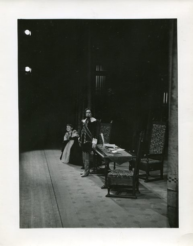 Un Ballo in Maschera, Giuseppe Verdi. San Francisco Opera, 1942. Photographer: Lawrence B. Morton/San Francisco Opera.