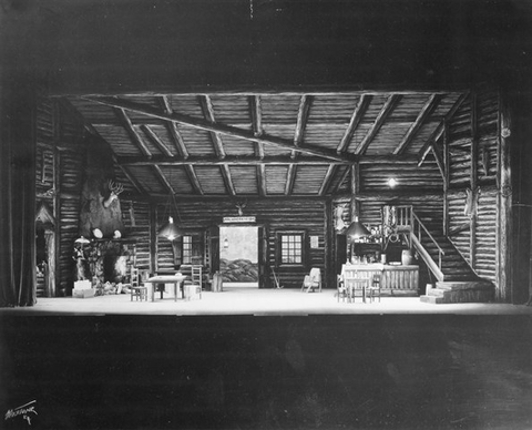 La Fanciulla del West, Giacomo Puccini. San Francisco Opera, 1943. Photographer: Lawrence B. Morton/San Francisco Opera.