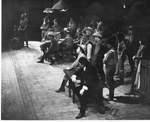 La Fanciulla del West, Giacomo Puccini. San Francisco Opera, 1943. Photographer: R. Strohmeyer/San Francisco Opera.