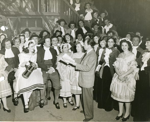 Martha, Friedrich von Flotow. San Francisco Opera, 1944. Photographer: R. Strohmeyer/San Francisco Opera.