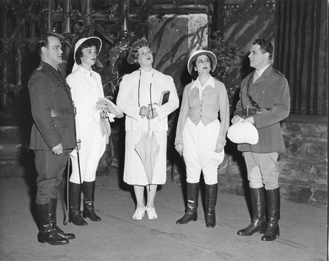 Lakmé, Léo Delibes. San Francisco Opera, 1944. Photographer: R. Strohmeyer/San Francisco Opera.