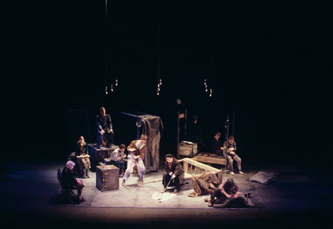 Ensemble, Il Combattimento di Tancredi e Clorinda, Claudio Monteverdi. San Francisco Opera/SPOT, 1977. Photographer: Ron Scherl/San Francisco Opera.