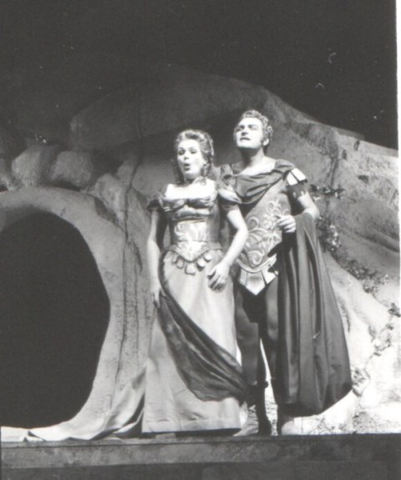 Ariadne auf Naxos, Richard Strauss. San Francisco Opera, 1969. Photographer: Cecil Thompson/San Francisco Opera.