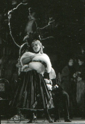 La Bohème, Giacomo Puccini. San Francisco Opera, 1969. Photographer: Carolyn Mason Jones/San Francisco Opera.