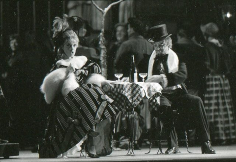 La Bohème, Giacomo Puccini. San Francisco Opera, 1969. Photographer: Carolyn Mason Jones/San Francisco Opera.