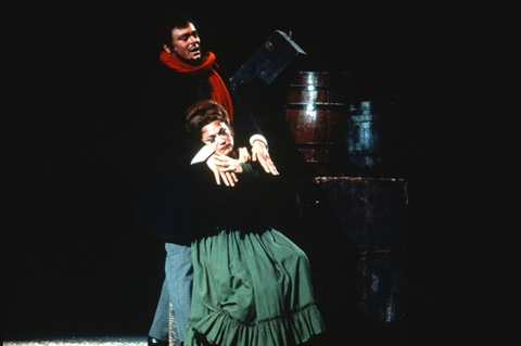 La Bohème, Giacomo Puccini. San Francisco Opera, 1969. Photographer: Robert Cahen/San Francisco Opera.