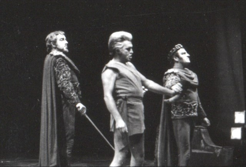 Götterdämmerung, Richard Wagner. San Francisco Opera, 1969. Photographer: Pete Peters/San Francisco Opera.