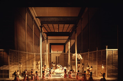 Aida, Giuseppe Verdi. San Francisco Opera, 1969. Photographer: Unknown/San Francisco Opera.