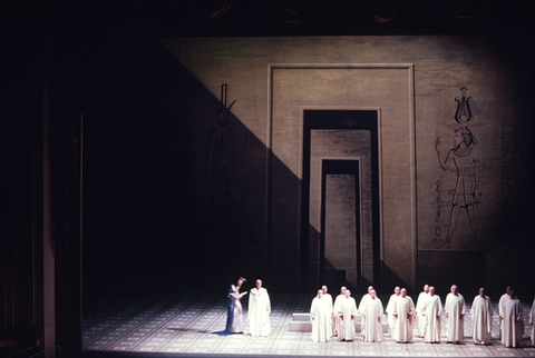 Aida, Giuseppe Verdi. San Francisco Opera, 1969. Photographer: Unknown/San Francisco Opera.