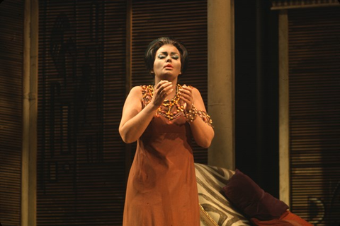 Aida, Giuseppe Verdi. San Francisco Opera, 1969. Photographer: Unknown/San Francisco Opera.