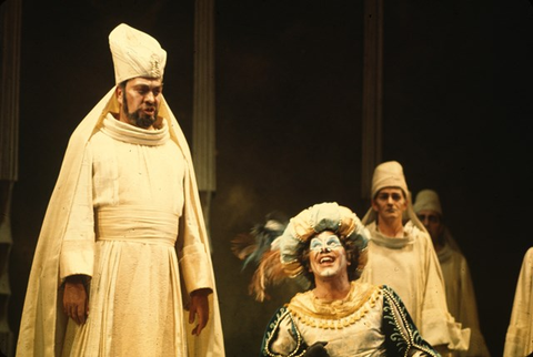 Die Zauberflöte, Wolfgang Amadeus Mozart. San Francisco Opera, 1969. Photographer: Unknown/San Francisco Opera.