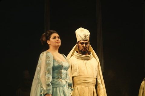 Die Zauberflöte, Wolfgang Amadeus Mozart. San Francisco Opera, 1969. Photographer: Unknown/San Francisco Opera.