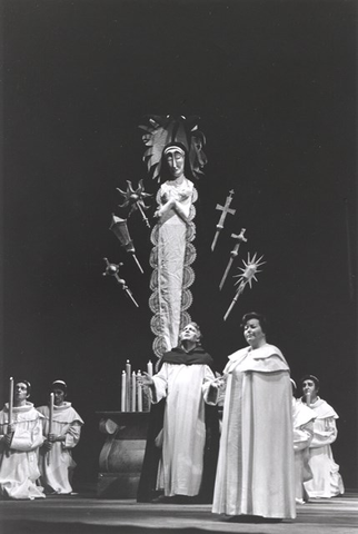 La Forza del Destino, Giuseppe Verdi. San Francisco Opera, 1969. Photographer: Margaret Norton/San Francisco Opera.