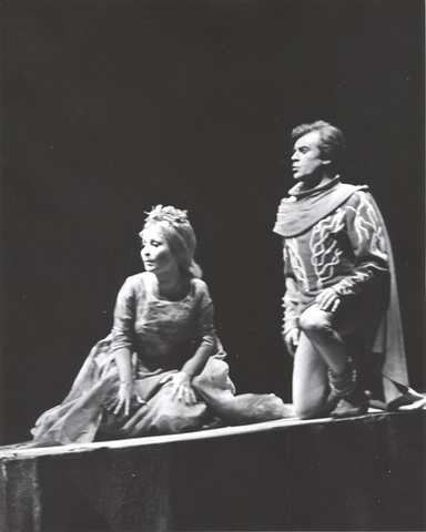 Pelléas et Mélisande, Claude Debussy. San Francisco Opera, 1969. Photographer: Pete Peters/San Francisco Opera.