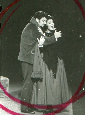 La Bohème, Giacomo Puccini. San Francisco Opera, 1969. Photographer: Carolyn Mason Jones/San Francisco Opera.