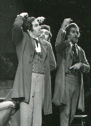 La Bohème, Giacomo Puccini. San Francisco Opera, 1969. Photographer: Carolyn Mason Jones/San Francisco Opera.