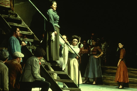 Jenůfa, Leoš Janáček. San Francisco Opera, 1969. Photographer: Unknown/San Francisco Opera.