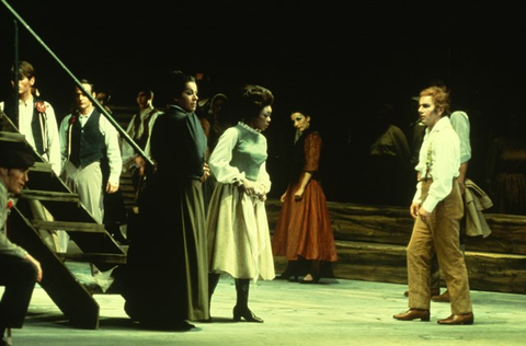 Jenůfa, Leoš Janáček. San Francisco Opera, 1969. Photographer: Unknown/San Francisco Opera.