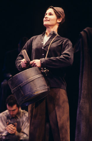 Janice Felty (Drummer), Der Kaiser von Atlantis, Viktor Ullman. San Francisco Opera/SPOT, 1977. Photographer: Ron Scherl/San Francisco Opera.