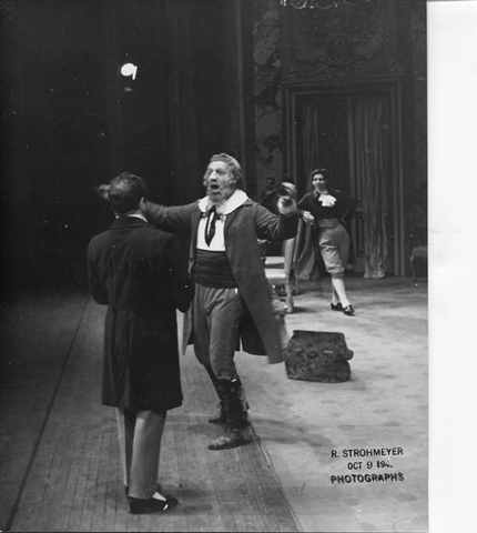 Les Contes d'Hoffmann, Jacques Offenbach. San Francisco Opera, 1945. Photographer: R. Strohmeyer/San Francisco Opera.